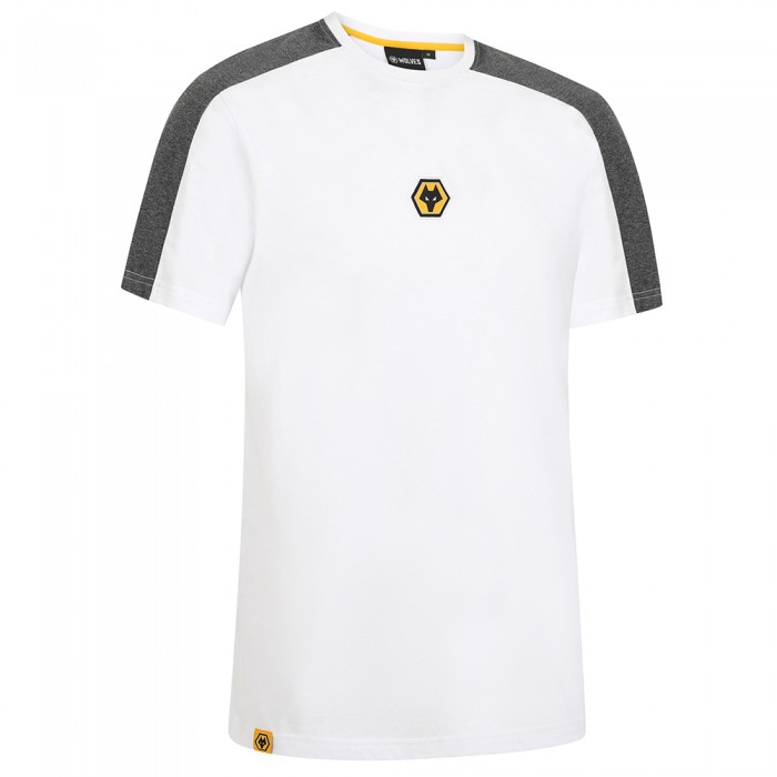 Essentials Contrast Panel T-Shirt - White