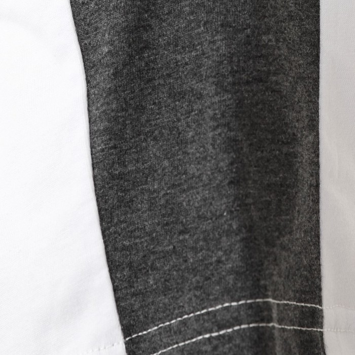 Essentials Contrast Panel T-Shirt - White