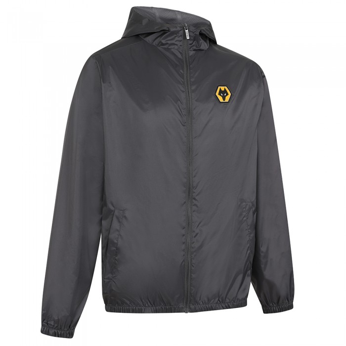 Essentials Shower Jacket - Charcoal