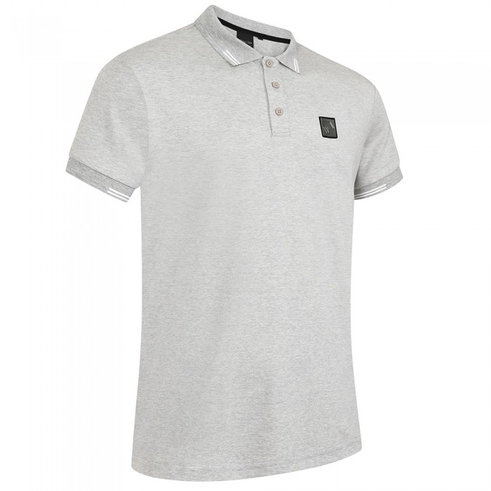 Molineux Tipped Polo - Grey