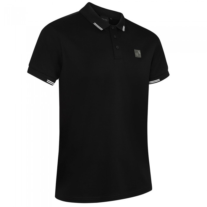 Molineux Tipped Polo - Black