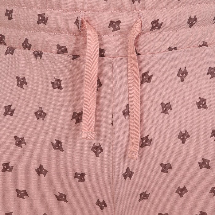 Wolves Cotton Pocket Pyjama Set - Women