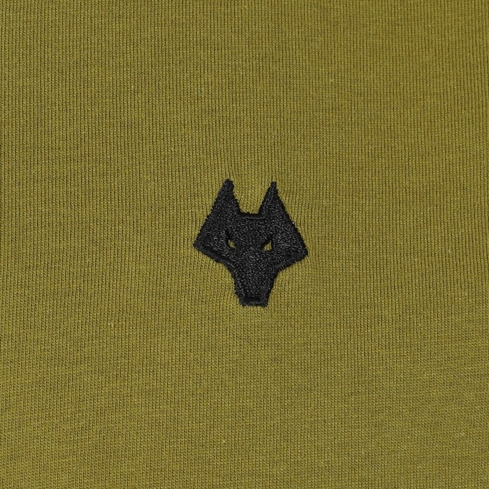 Terrace Tipped Cuff T-Shirt - Khaki