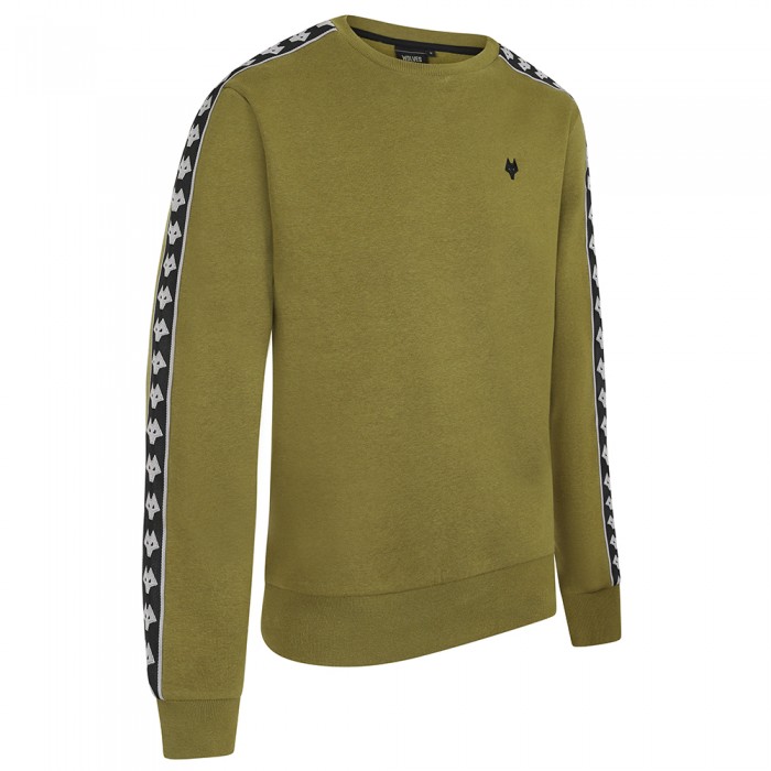 Terrace Taped Sweat - Khaki