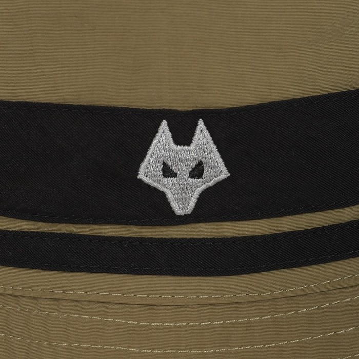 Terrace Stripe Bucket Hat - Khaki