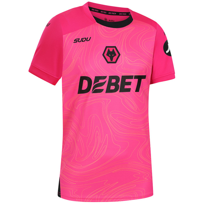 2024-25 Wolves GK Away Shirt - Pink - Adult