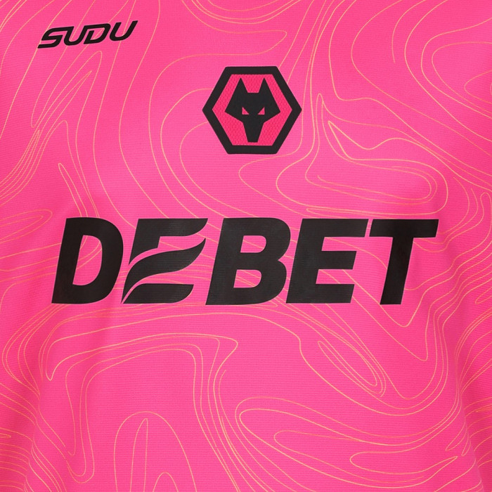 2024-25 Wolves GK Away Shirt - Pink - Adult
