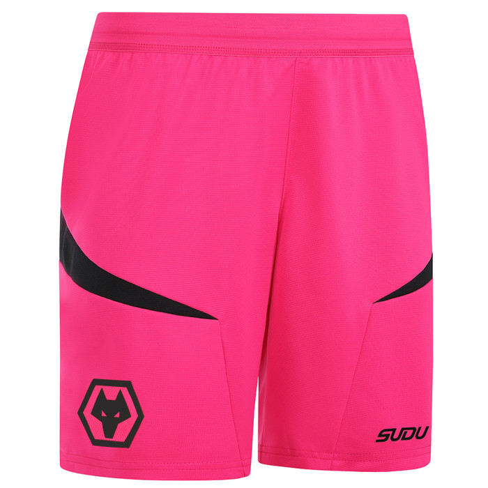 2024-25 Wolves GK Away Short - Pink - Adult
