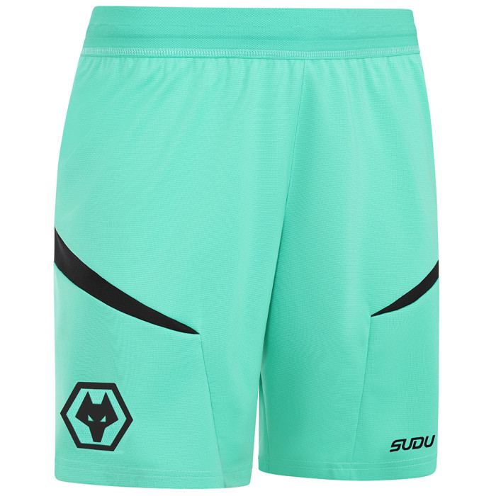 2024-25 Wolves GK Home Short - Green - Adult