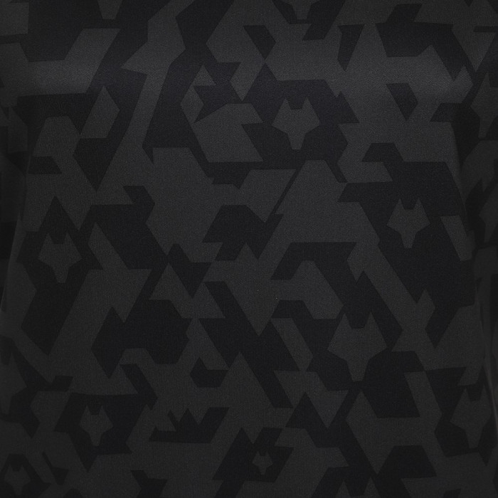 2024-25 Pre Match T-Shirt - Black/Gold - Womens