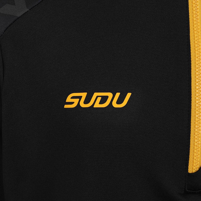 2024-25 Pre Match 1/4 Zip - Black/Gold - Junior