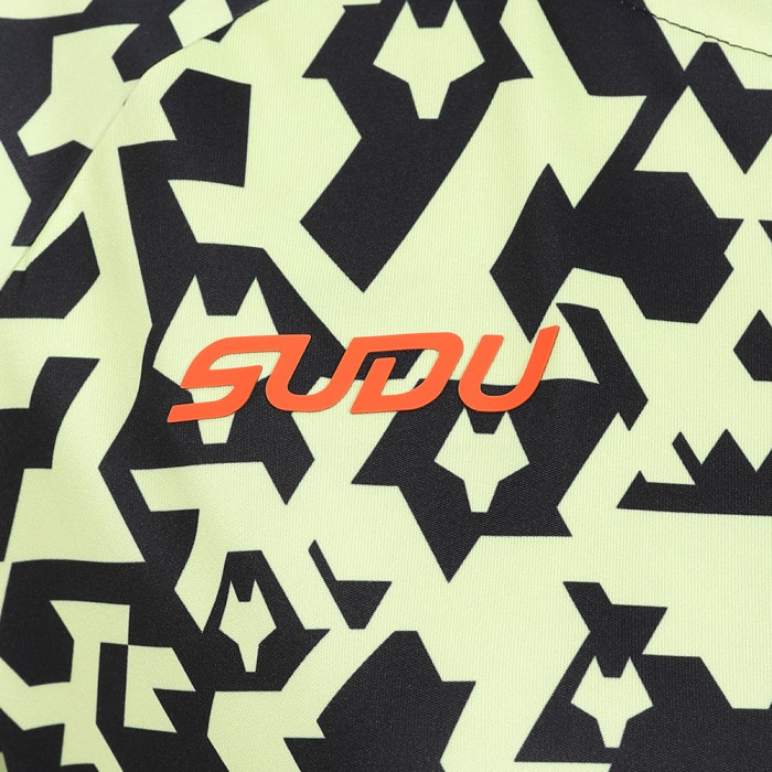 2024-25 Pre Match T-Shirt - Black/Lime - Womens