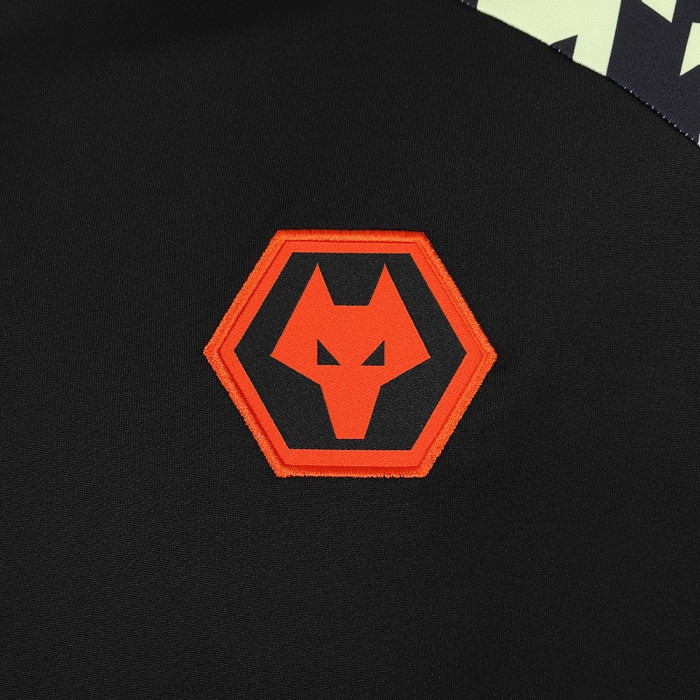 2024-25 Pre Match 1/4 Zip - Black/Lime