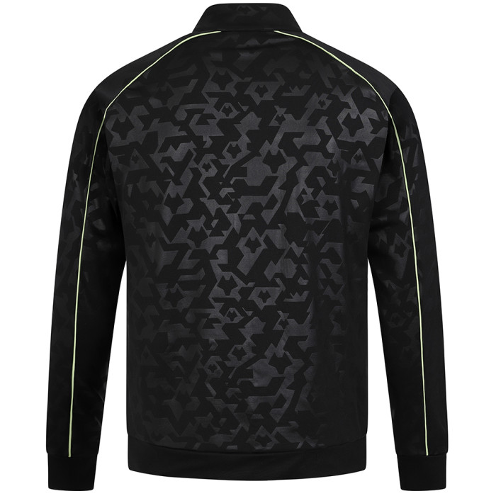 2024-25 Pre Match Anthem Jacket - Black/Lime
