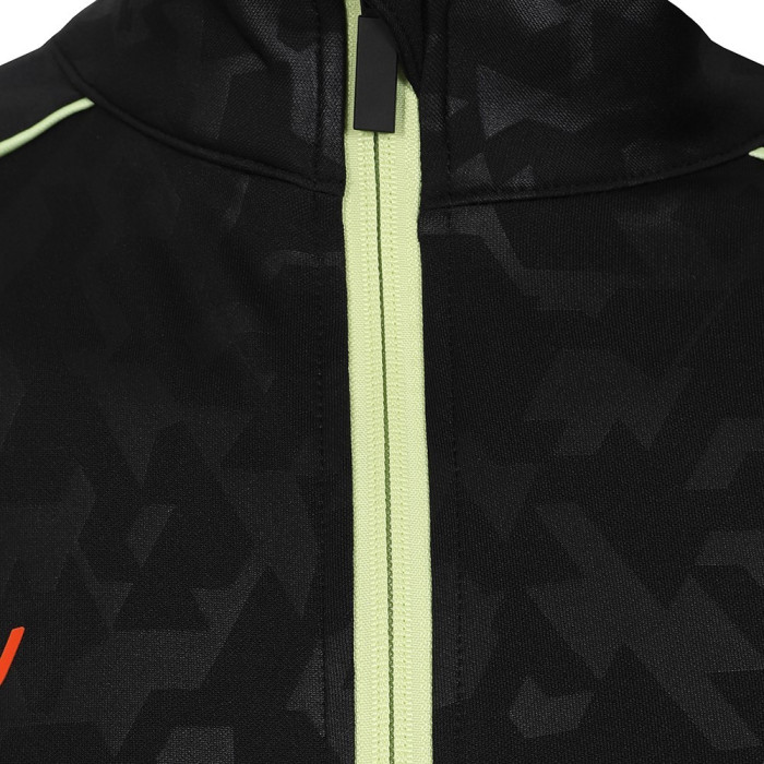 2024-25 Pre Match Anthem Jacket - Black/Lime
