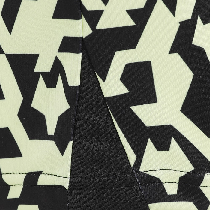 2024-25 Pre Match T-Shirt - Black/Lime - Junior