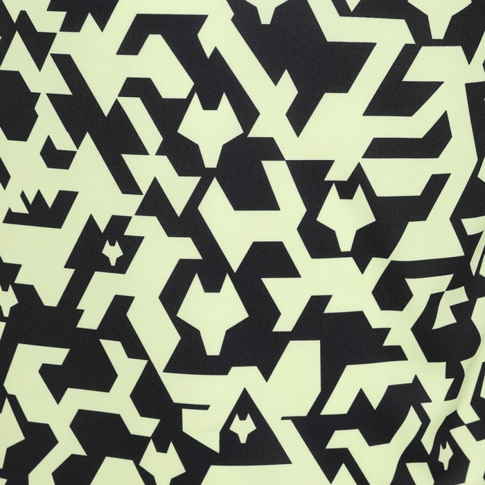 2024-25 Pre Match T-Shirt - Black/Lime - Junior