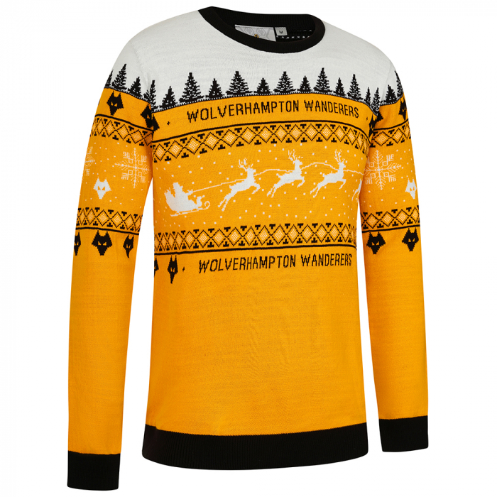 Fairisle Christmas Jumper - Gold