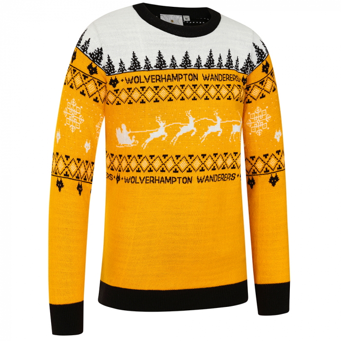 Fairisle Christmas Jumper - Gold - Kids