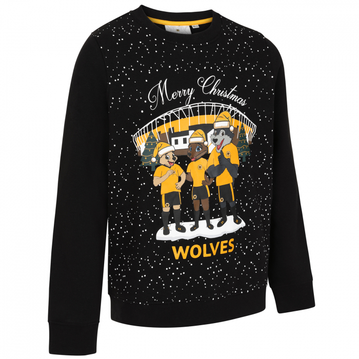 Chrstmas Wolfie Sweatshirt - Kids