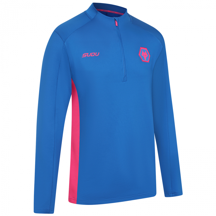 2025-26 Players Training 1/4 Zip - Blue