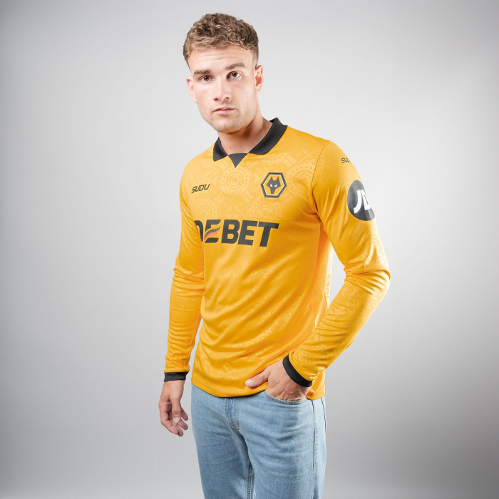 2025-26 Wolves Home Shirt - LS