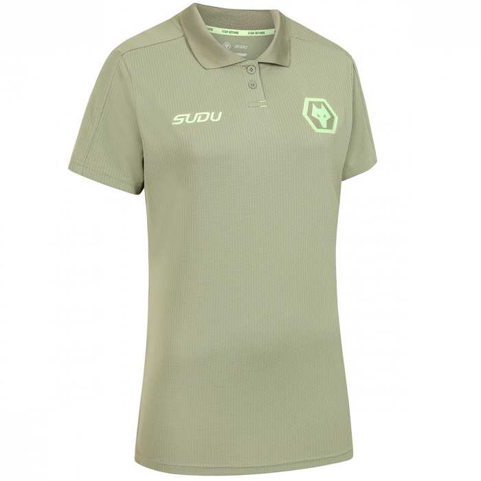 2025-26 Players Travel Polo - Khaki - Womens