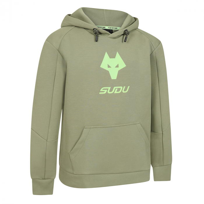 2025-26 Players Travel Hoodie - Khaki - Junior