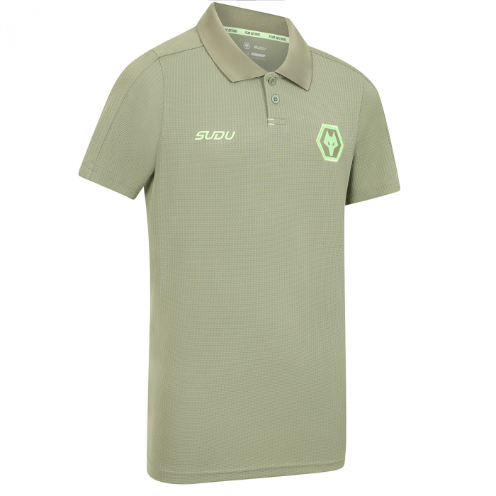 2025-26 Players Travel Polo - Khaki - Junior
