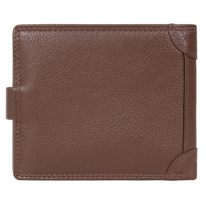 Boxed Leather Wallet - Brown