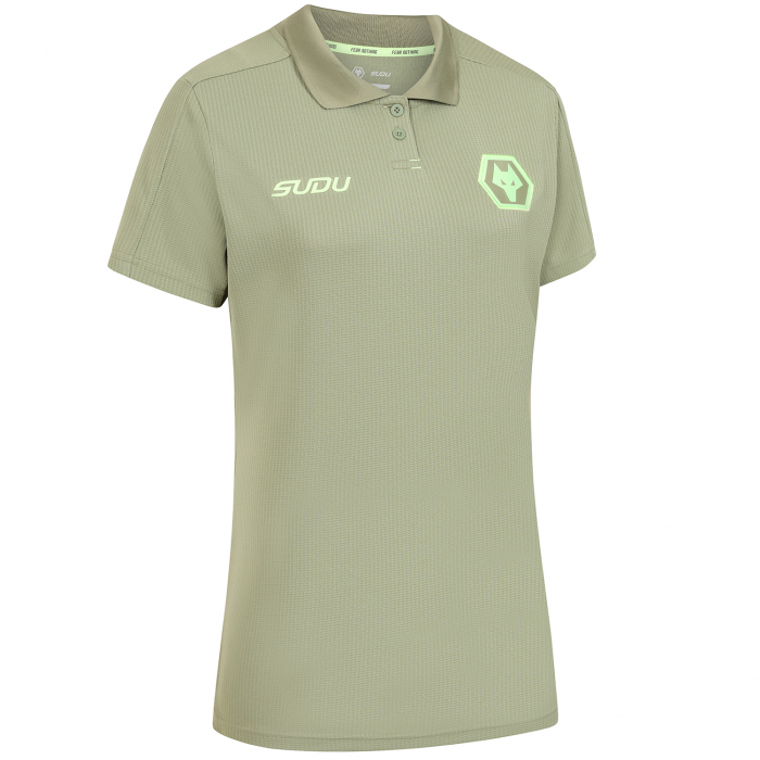2025-26 Players Travel Polo - Khaki - Womens