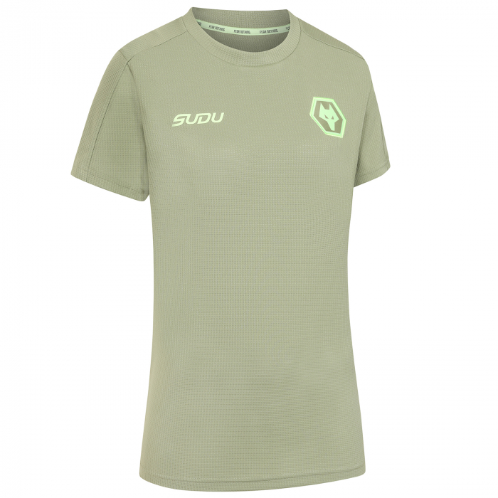 2025-26 Players Travel T-Shirt - Khaki - Women