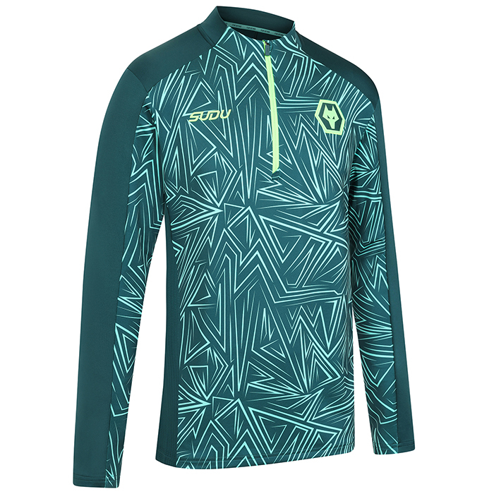 2025-26 Away Pre Match 1/4 Zip - Dark Green