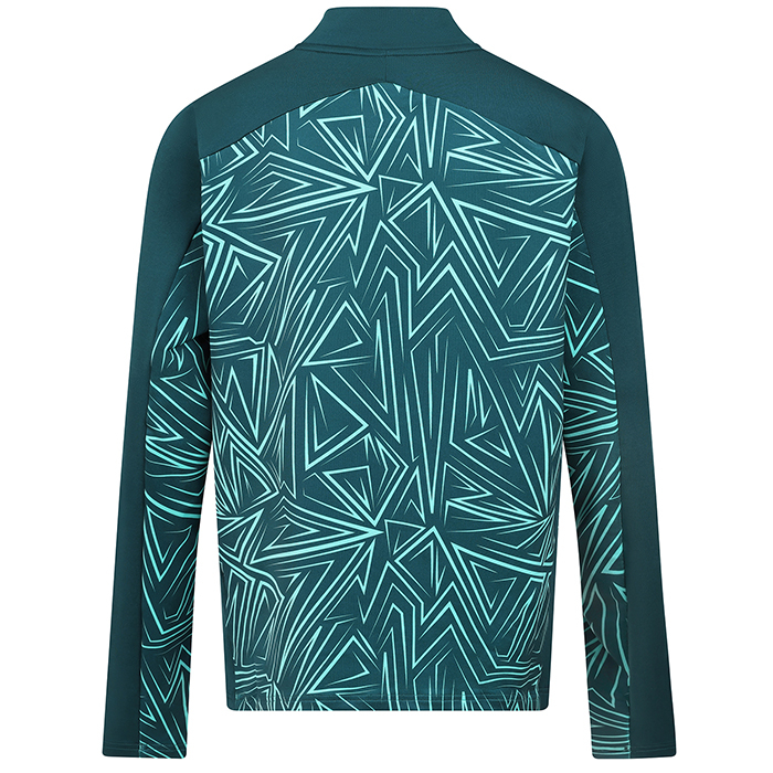 2025-26 Away Pre Match 1/4 Zip - Dark Green Junior