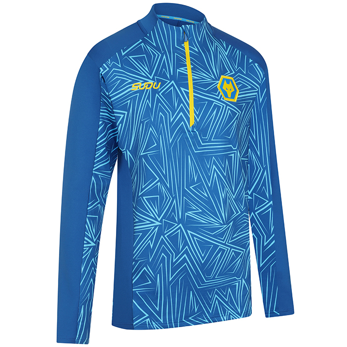2025-26 3rd Pre Match 1/4 Zip - Blue