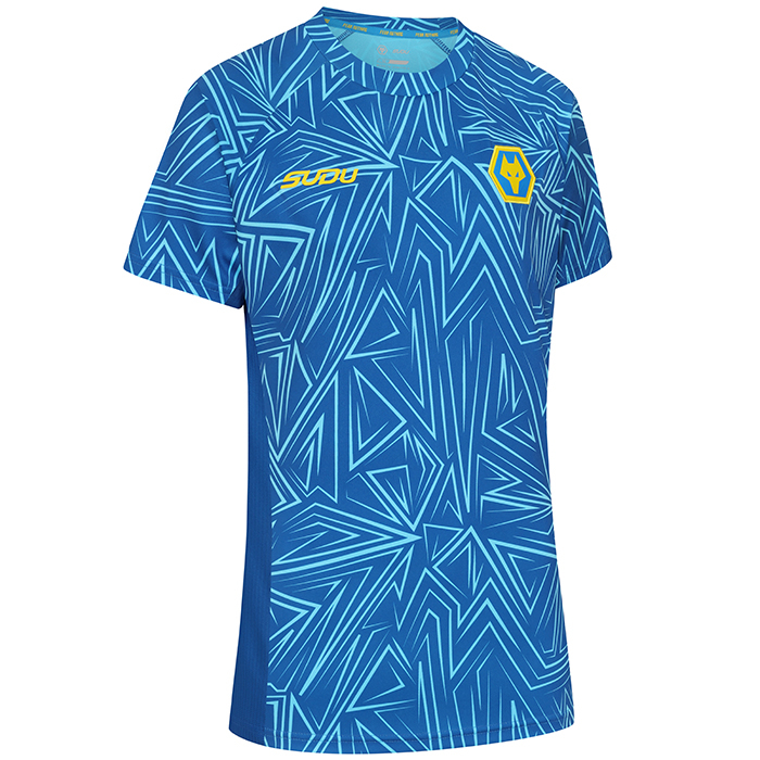 2025-26 3rd Pre Match T-Shirt - Womens - Blue