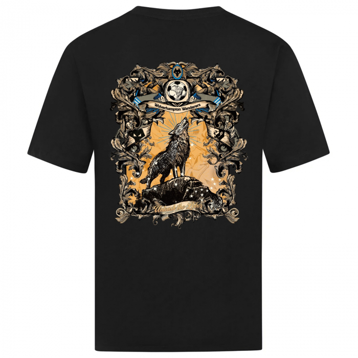 Unleash The Lobos T-Shirt- Black