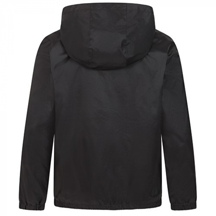 Essentials Shower Jacket - Black - Junior