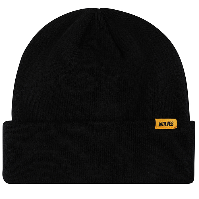 Cuff Knitted Hat - Black