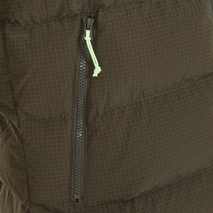 2025-26 Players Travel Padded Jacket - Dark Khaki