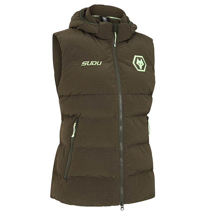 2025-26 Travel Gilet - Dark Khaki - Womens
