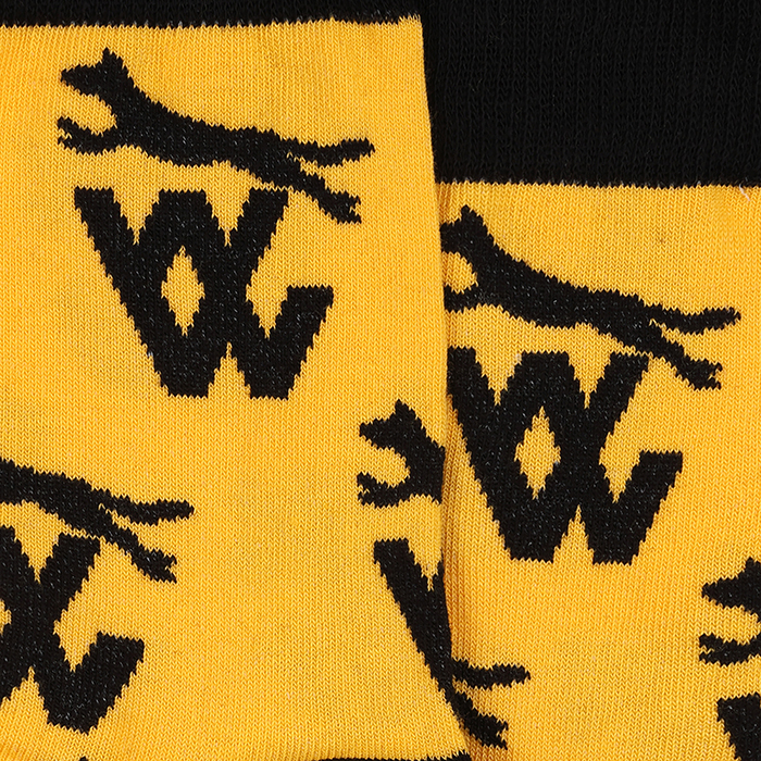 Multi Retro Crest Sock