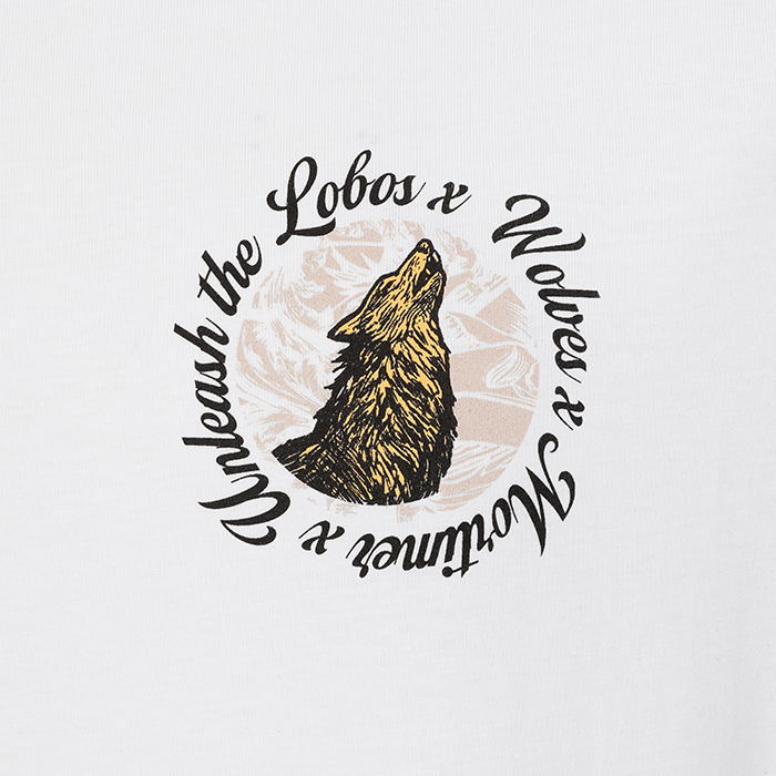 Unleash The Lobos T-Shirt- White