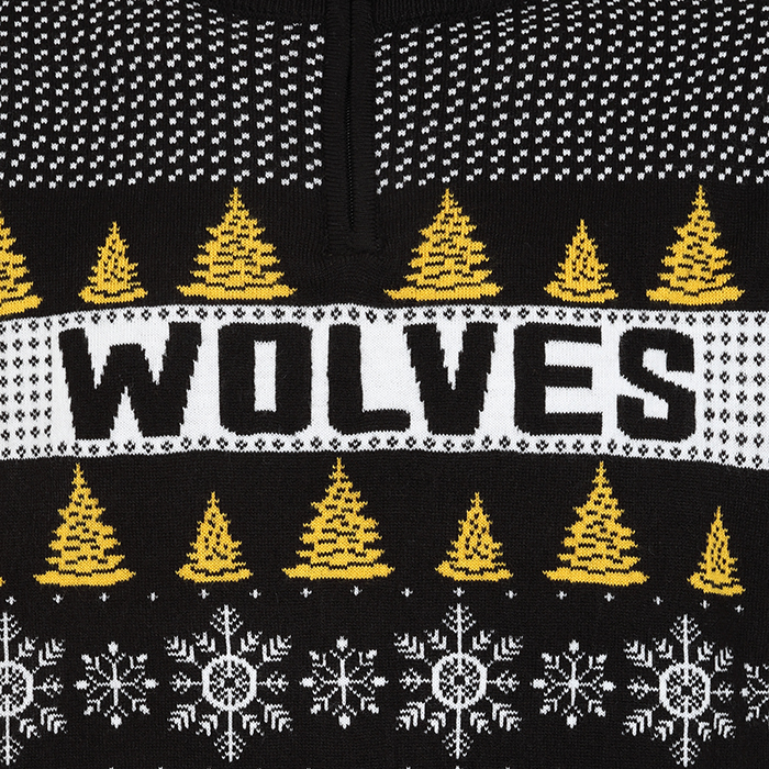 Adults 1/4 Zip Christmas Jumper