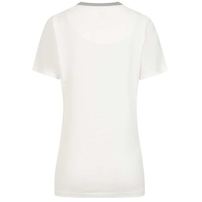 Pyjama Set - Womens - White/Grey