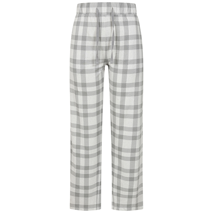 Pyjama Set - Womens - White/Grey