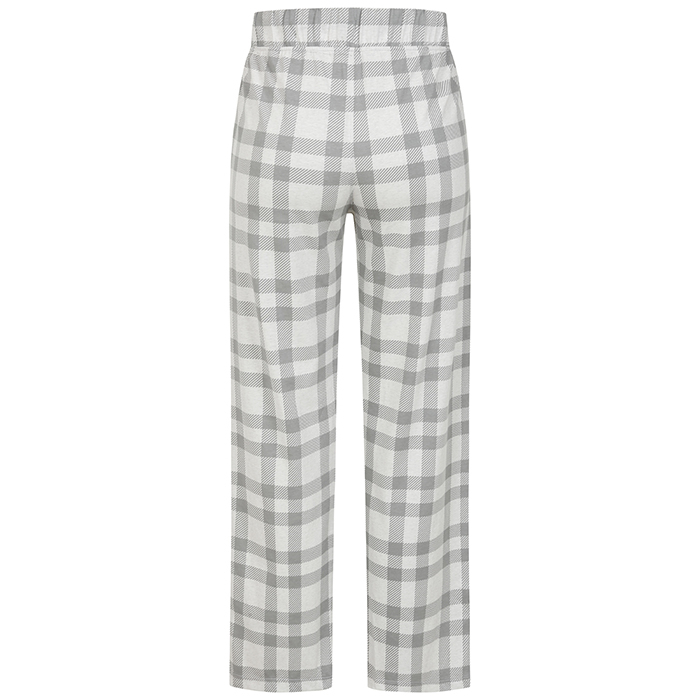 Pyjama Set - Womens - White/Grey