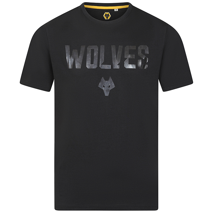 Graphic Print Long Pyjama Set - Black