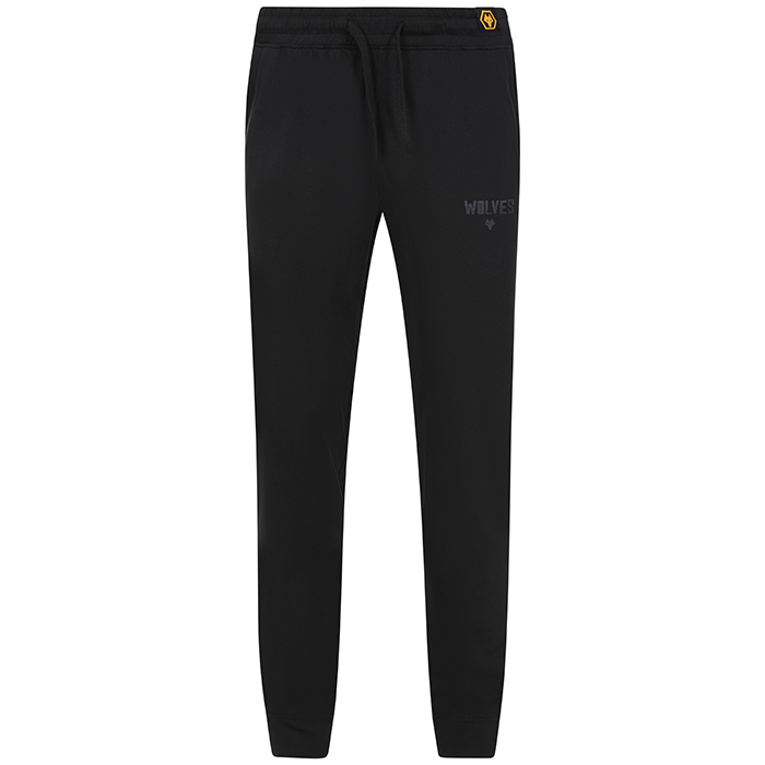 Graphic Print Long Pyjama Set - Black