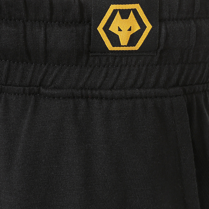 Graphic Print Long Pyjama Set - Black